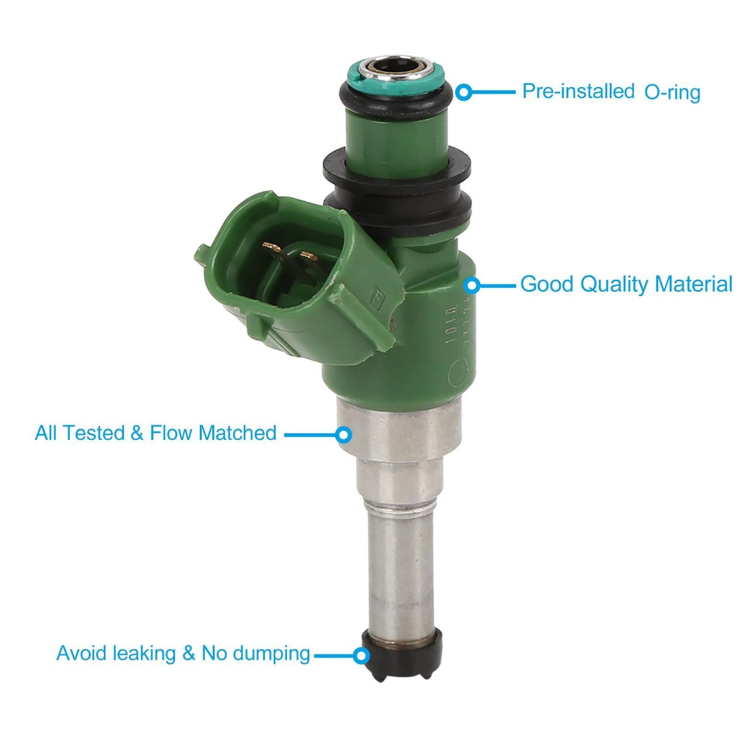 Fuel Injector 3B4-13761-00-00 for Yamaha Grizzly 700 (2007–2015) Grizzly 550 (2009–2014)