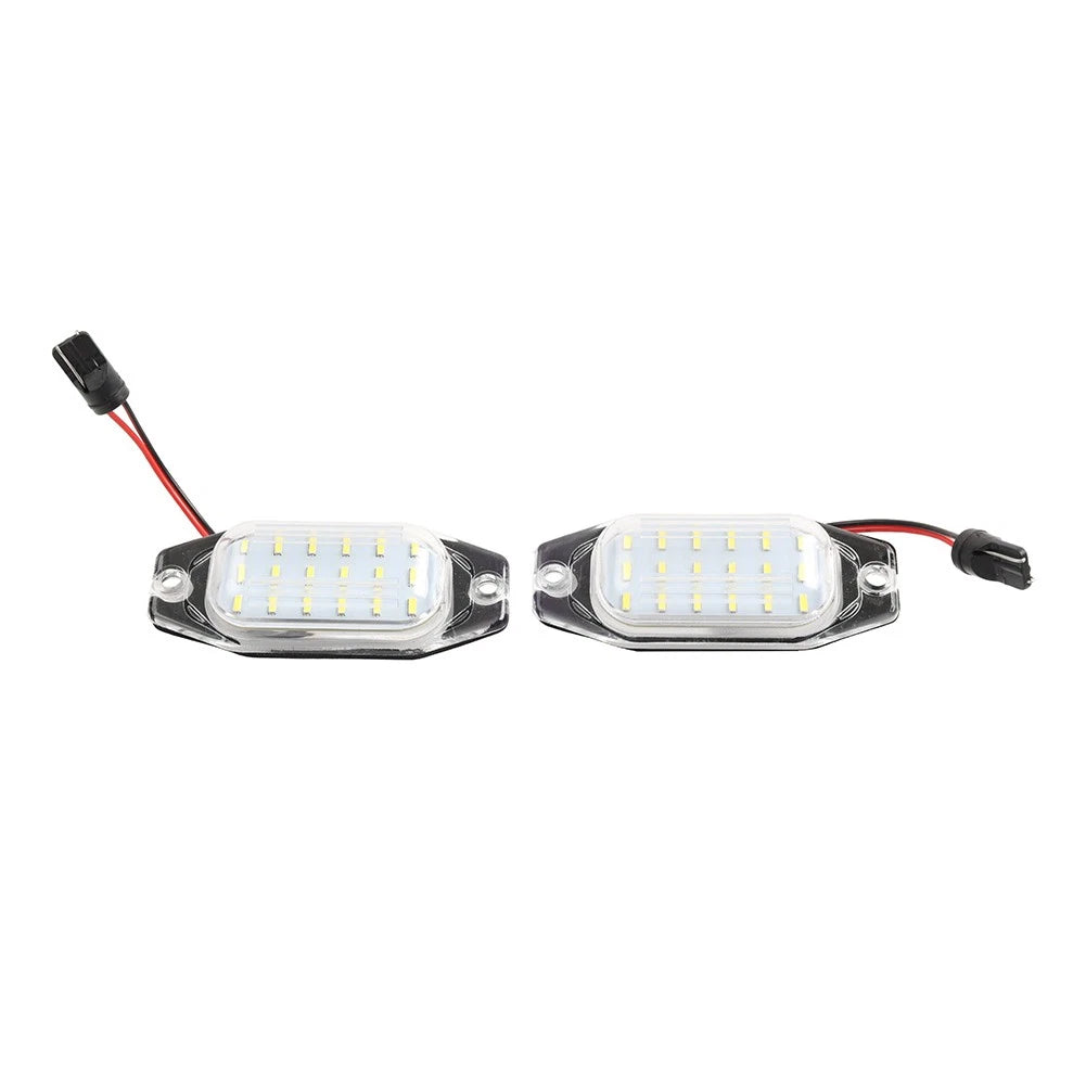 2X Rear License Plate Light Lamp for Toyota FJ Cruiser, Land Cruiser FJ80 (2007–2014)