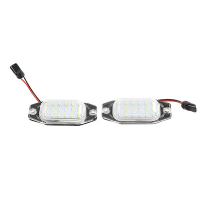 2X Rear License Plate Light Lamp for Toyota FJ Cruiser, Land Cruiser FJ80 (2007–2014)