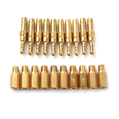 20 x Main Jets + Slow Pilot Jets for Motorcycle Carburetor