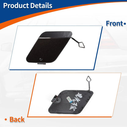 Tow Hook Cover for BMW Rear Bumper Brown Metallic