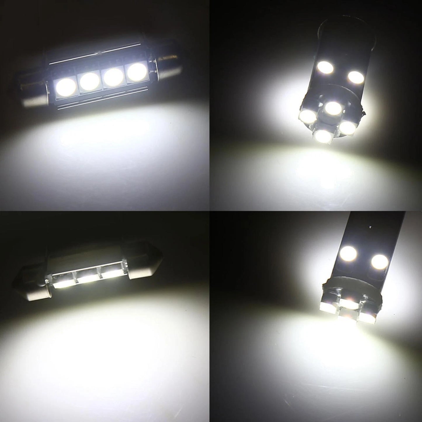 12pcs Canbus White LED Interior Lights for Audi A3 S3 (8P) (2006–2011)