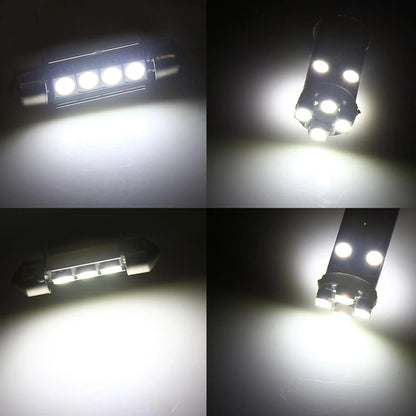 12pcs Canbus White LED Interior Lights for Audi A3 S3 (8P) (2006–2011)