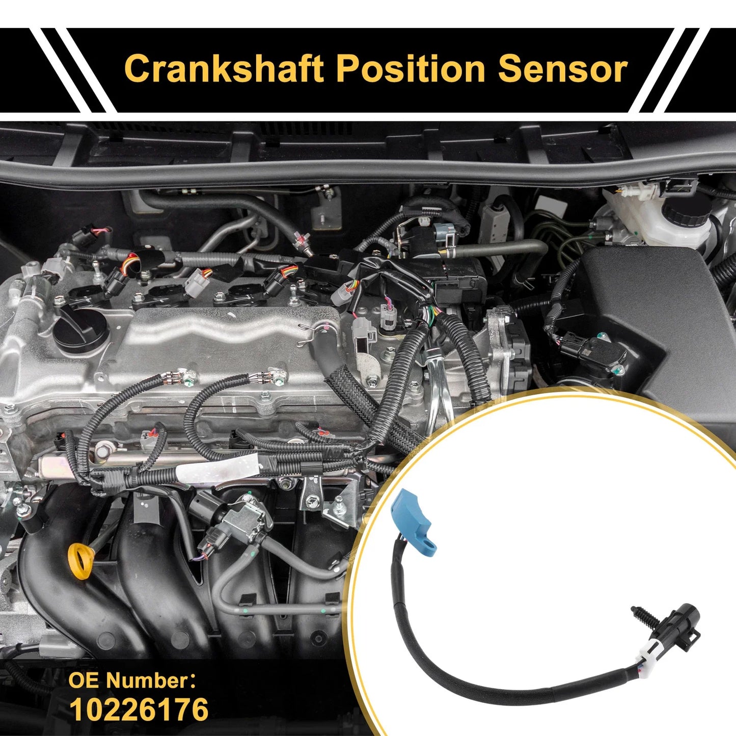 Crankshaft Position Sensor for Chevrolet Monte Carlo Z34 3.4 (1995-1996)
