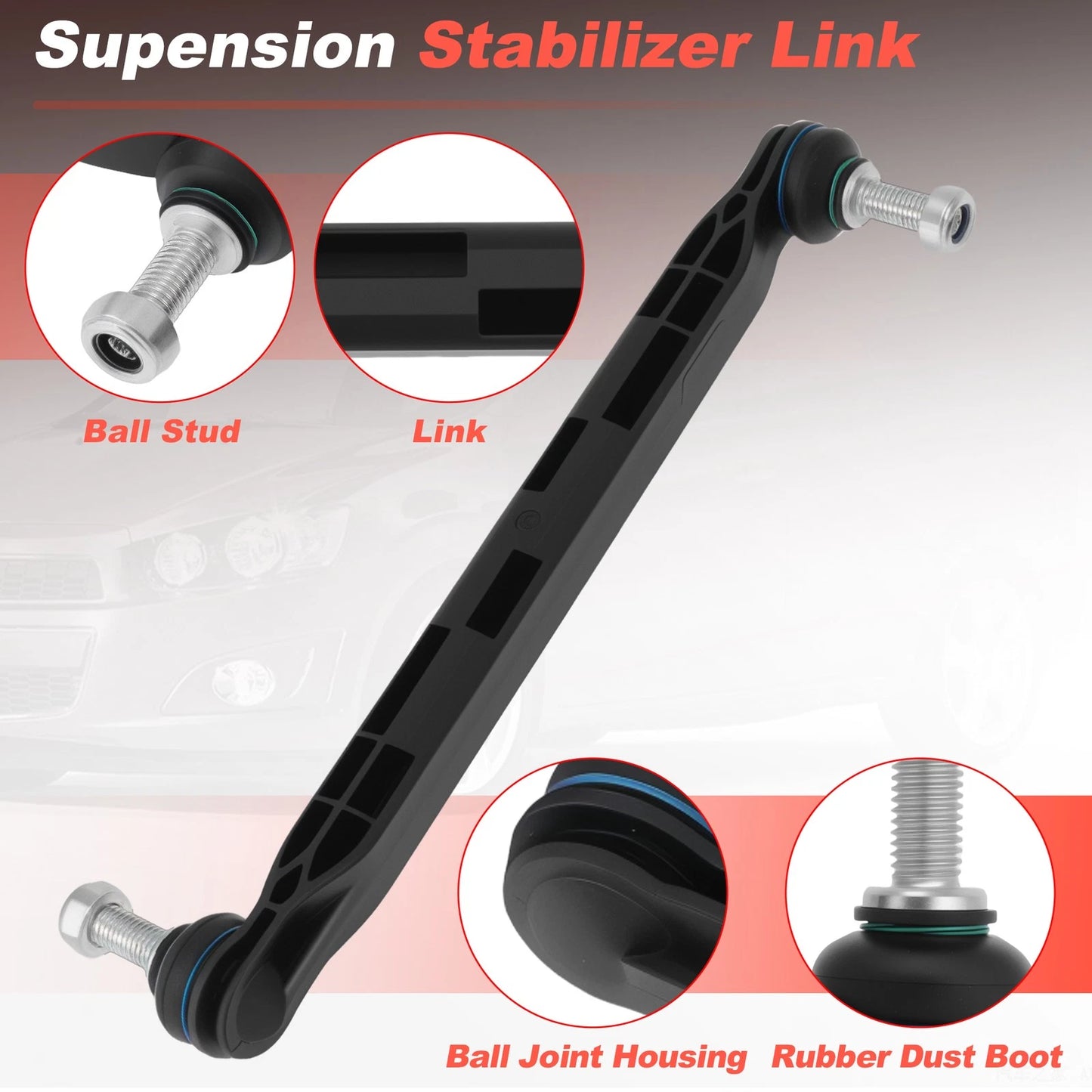 Front Sway Bar Link Ends for Buick LaCrosse Regal, Chevrolet Cruze (K750519)