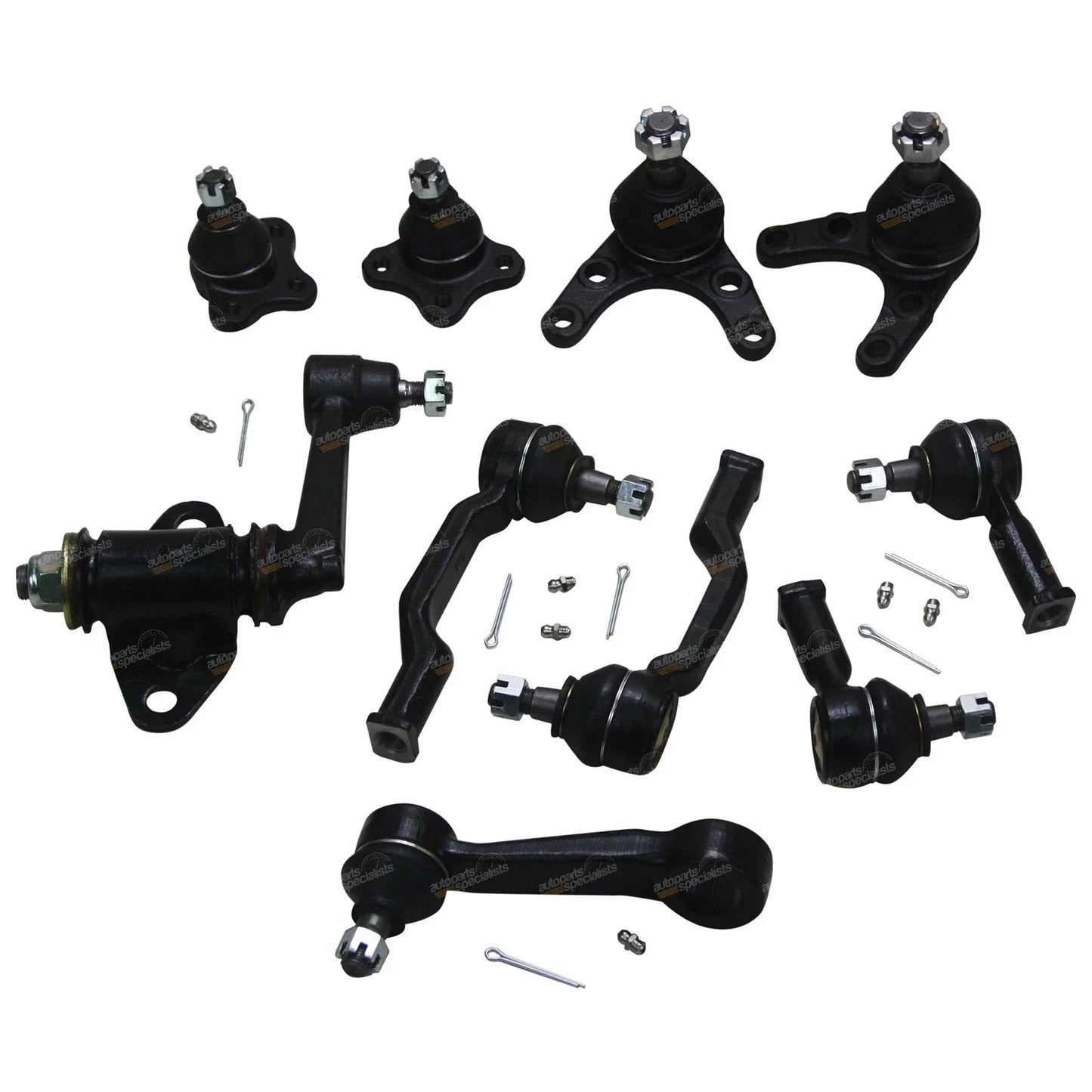 Inner/Outer Ball Joints & Tie Rod Ends Kit for Courier PC Ute (1989-1996)