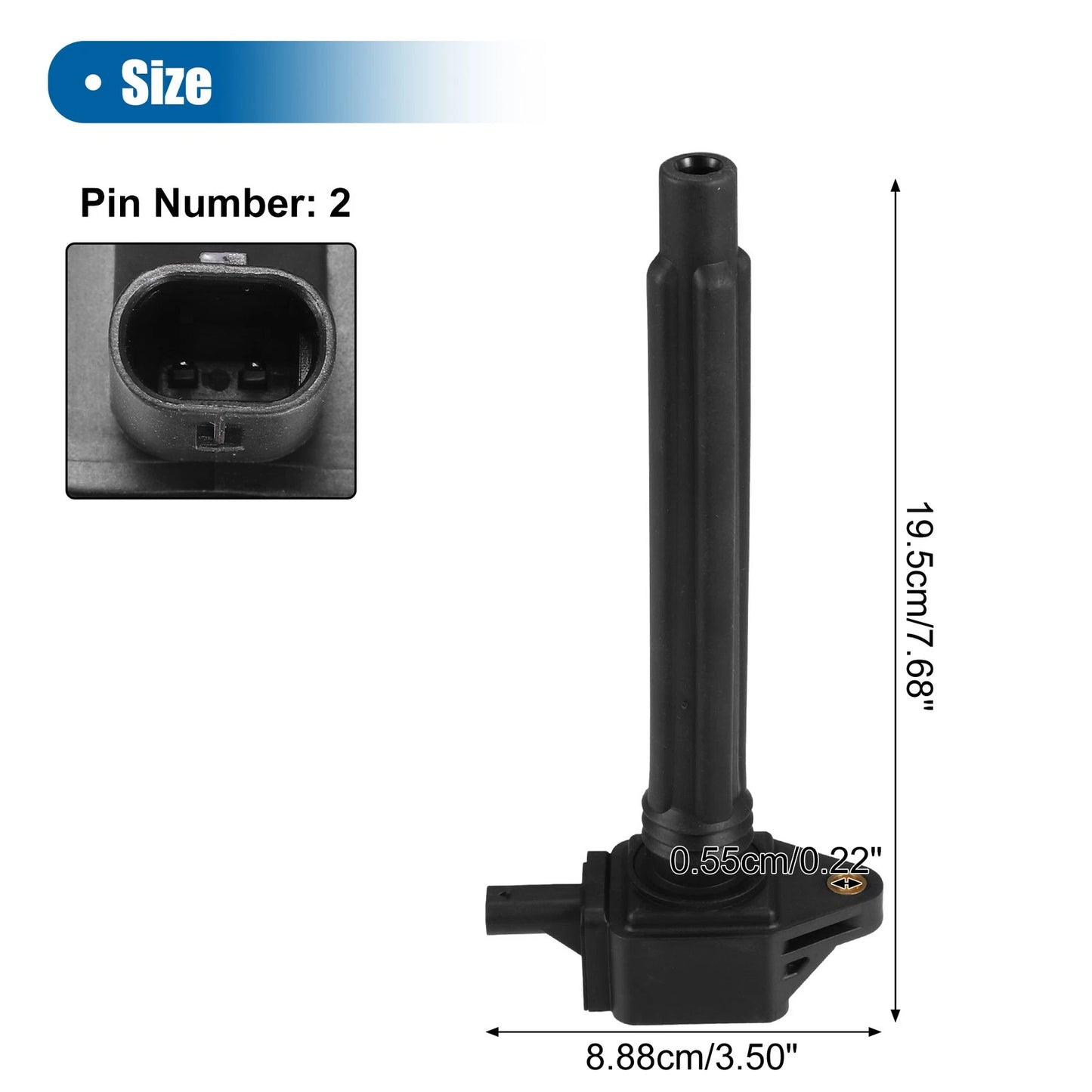 Ignition Coil No. 68242286AB for Jeep Cherokee (2014–2021) & Ram ProMaster City