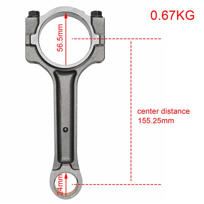 Engine Floating Pin Connecting Rod for GM 5.3L 6.0L 6.2L LS2 LS3 (2005–2020)