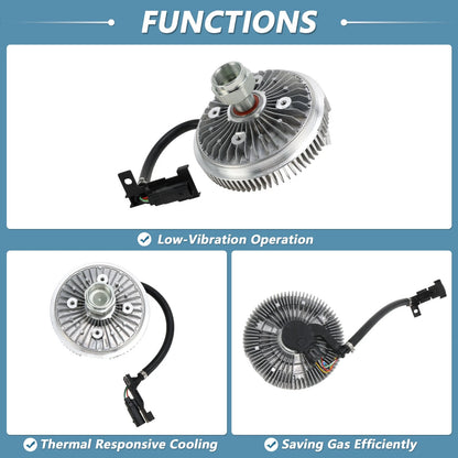 Engine Cooling Fan Clutch for Ford F-150 V8 6.2L (2011–2014) No.BC3Z8A616C