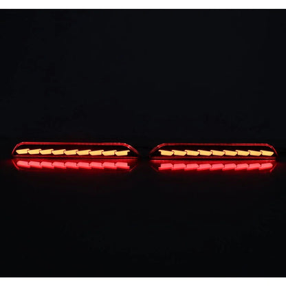Red LED Rear Bumper Reflector Brake Light Tail Light for Ford Explorer (2020–2024)