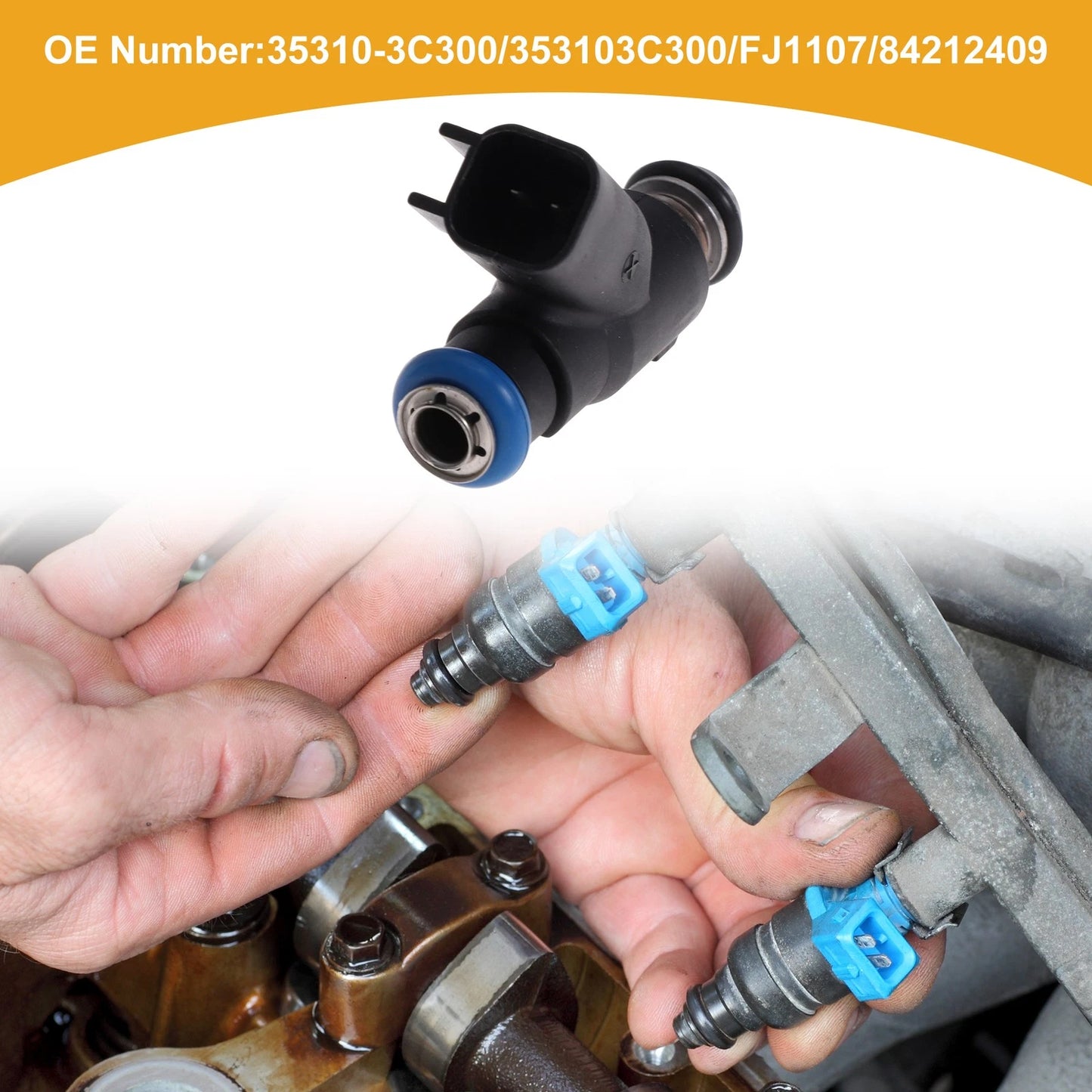 1 Pcs Fuel Injector No.35310-3C300 for Hyundai Genesis 3.8 (2010–2016)
