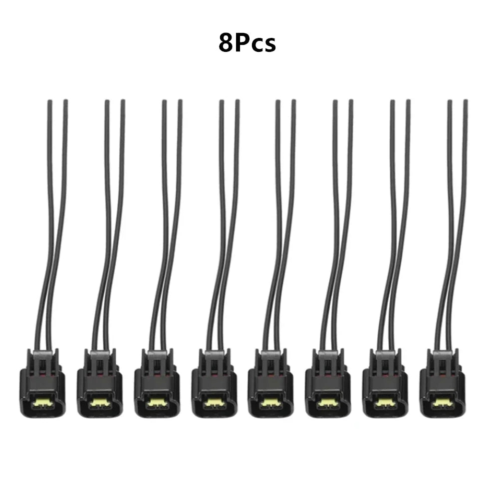 8Pcs Ignition Coil Harness Connectors for Ford Lincoln 4.6L 5.4L 6.8L 7.3L V10