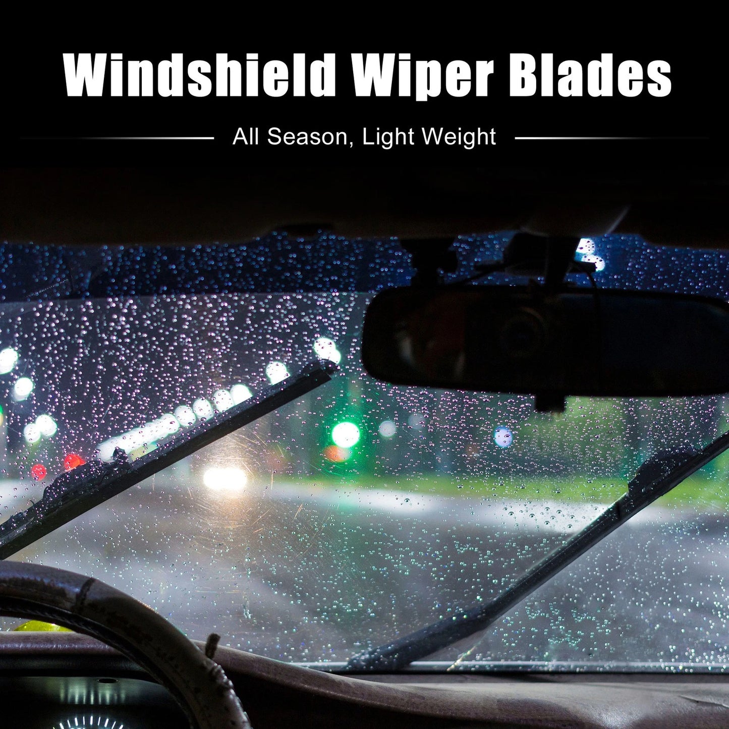 3X Wiper Blades Set for Ford Fiesta MK7 (2008–2016)