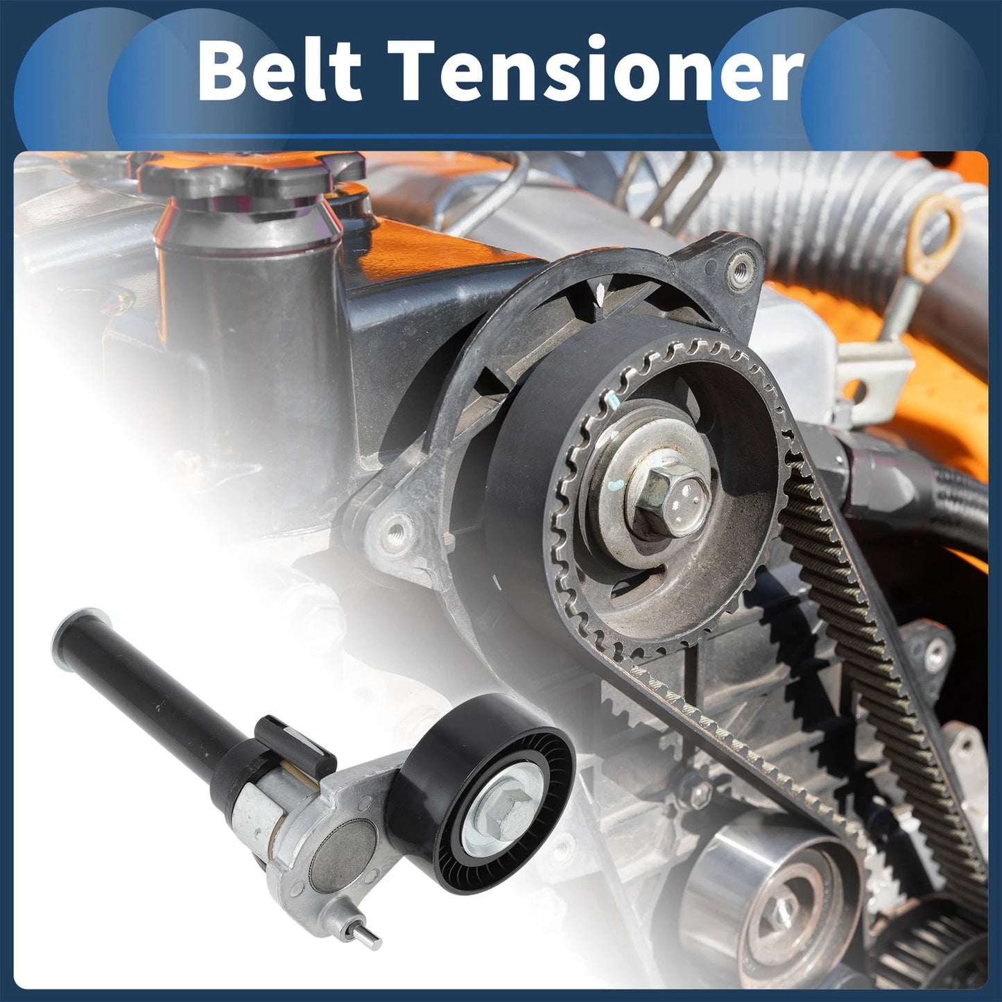 Belt Tensioner for Seat Altea (2007–2015) No. 06J903133D Metal Plastic