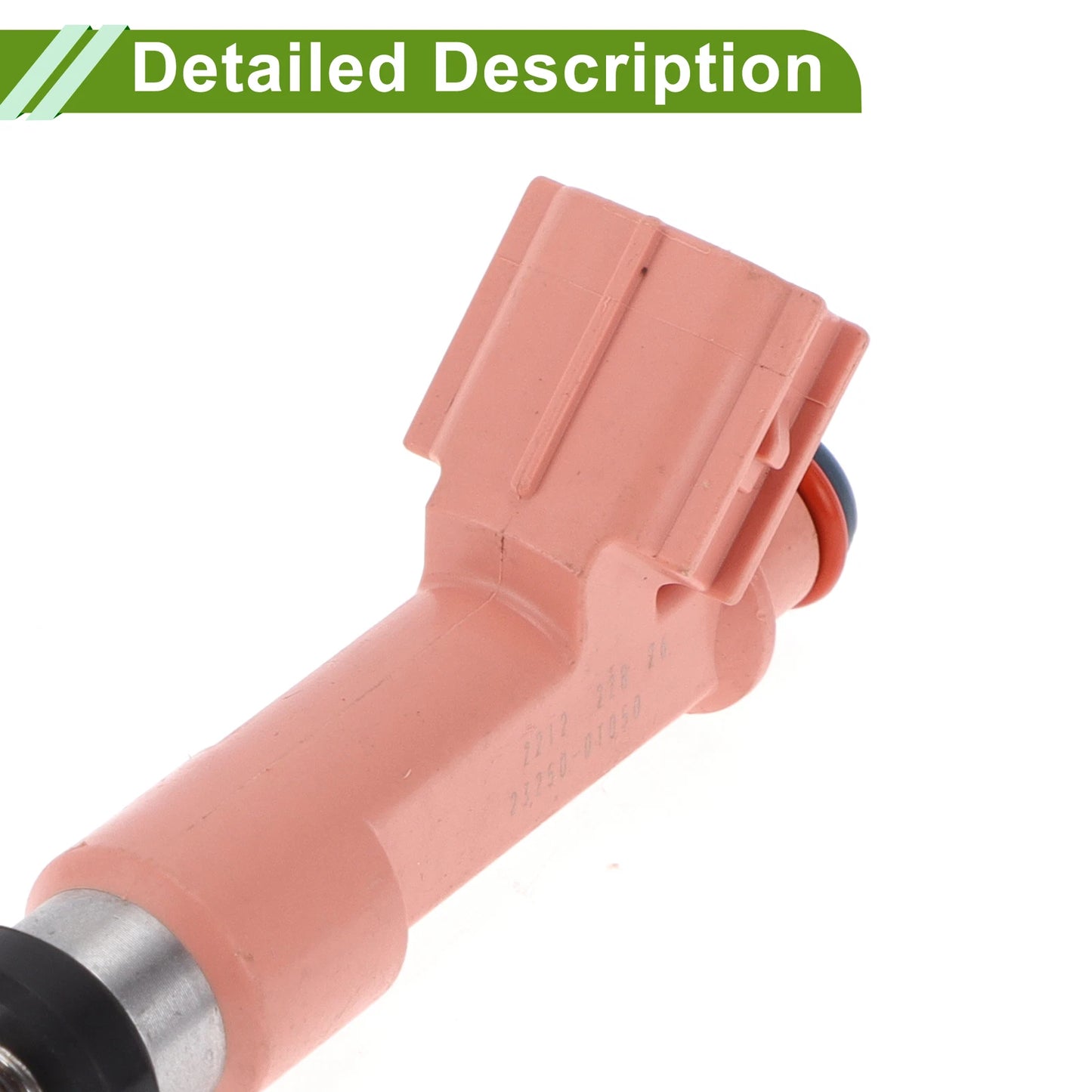 Fuel Injector for Toyota Corolla (2009–2013) 2RZ-FE Pink Silver Tone