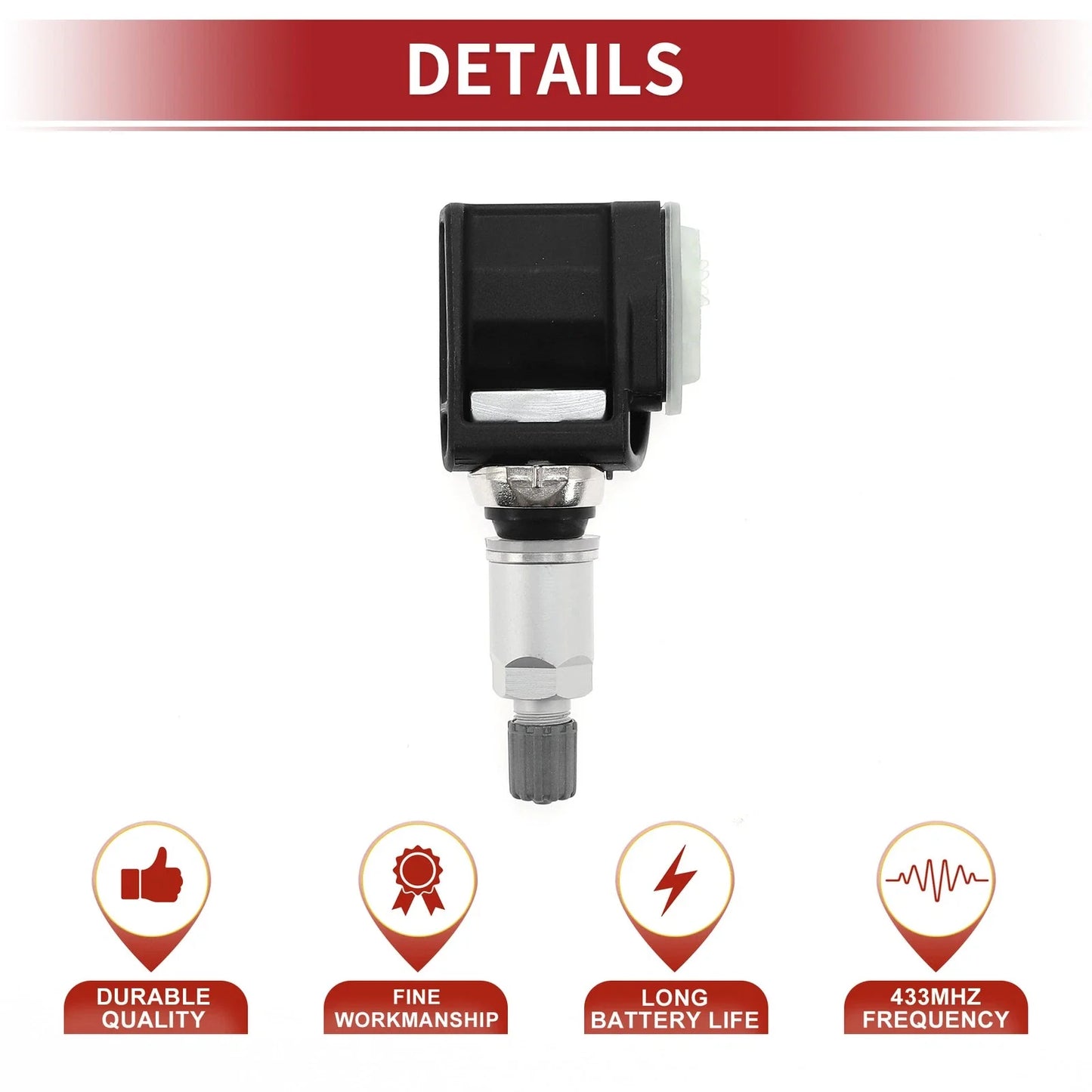 Tire Pressure Sensor 433MHz for BMW 750i (2015-2019)