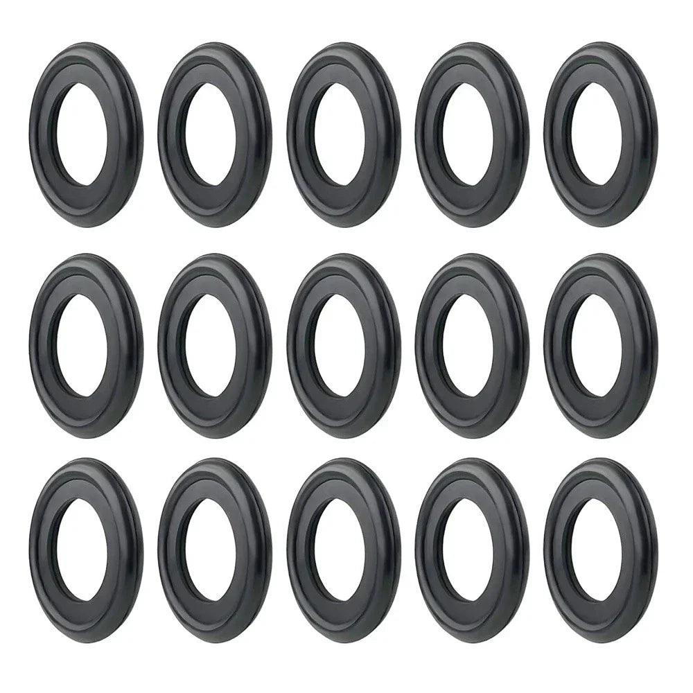 50 Pcs Rubber Oil Drain Plug Gasket Washers for Buick Chevrolet (M12)