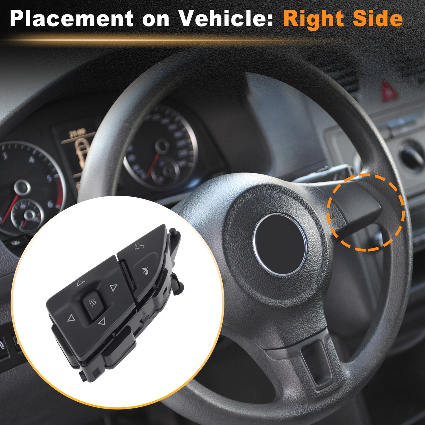Steering Wheel Button Right Side for Chevrolet Camaro (2016–2024) No. 84191826