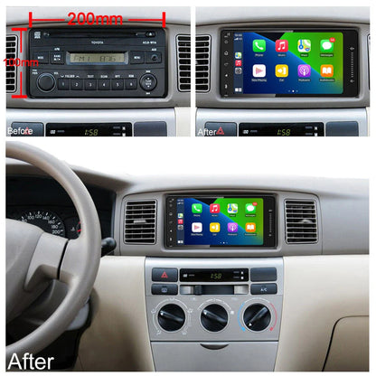 7" Wireless CarPlay Android Auto Radio for Toyota Camry (2002-2006)