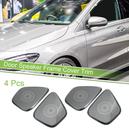 Set of 4 Door Speaker Frame Cover Trim for Mercedes Benz A B Class (2013–2020)
