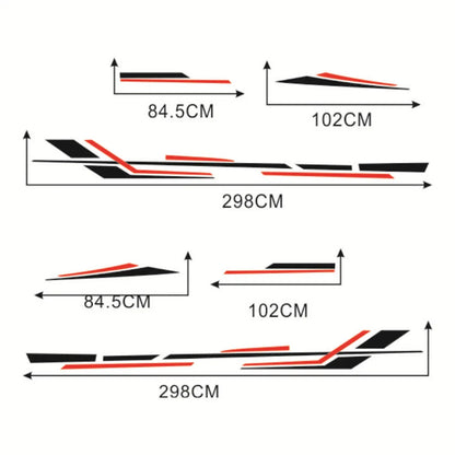 Vinyl Decal Stripes for Universal Car Camper RV Trailer