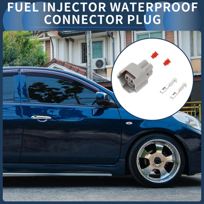 2 Pin Fuel Injector Waterproof Connector Plug for Nissan