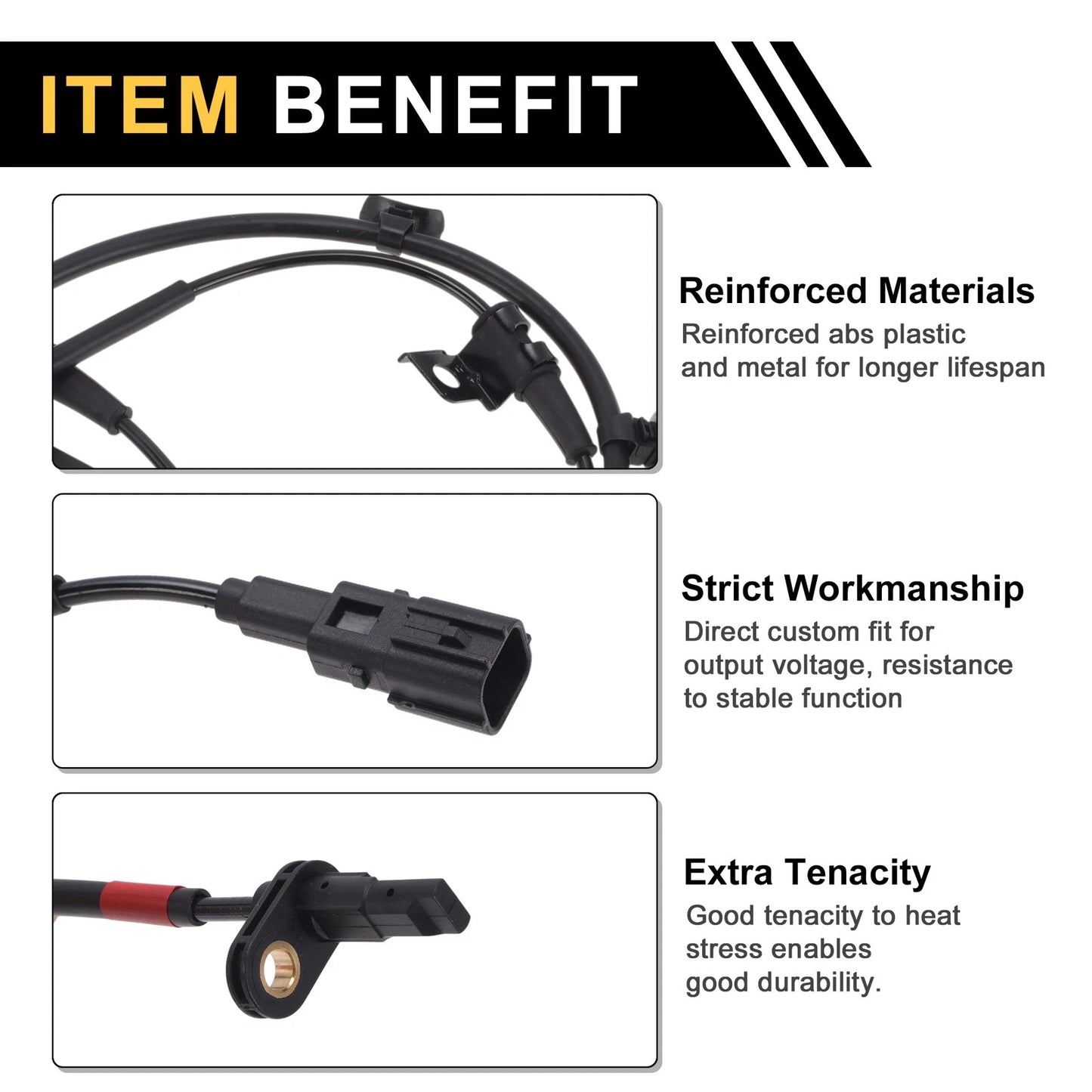 ABS Wheel Speed Sensor No. 59830G2000 for Hyundai Elantra (2016–2023)