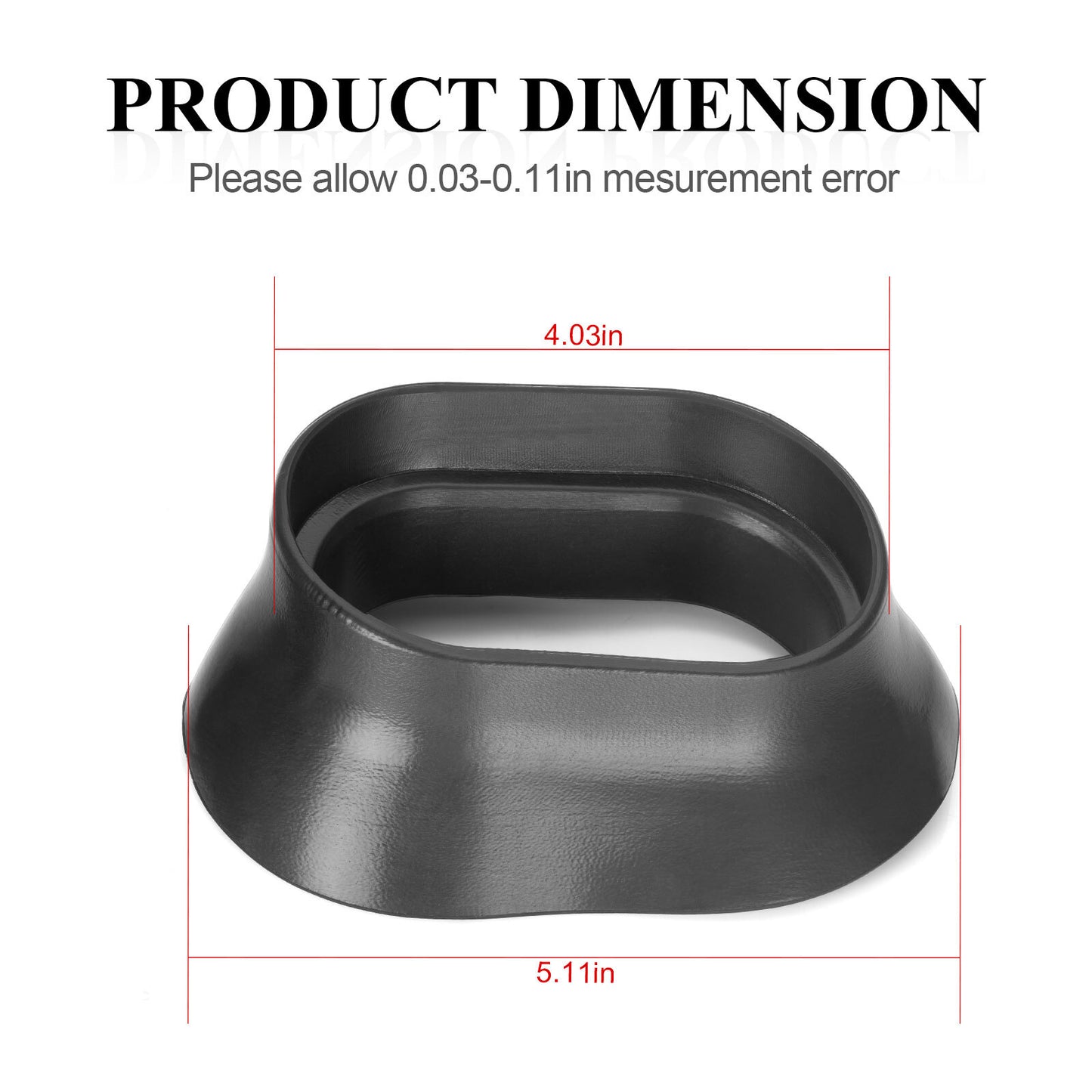 Rubber Intake Boots for Suzuki GSXR 600 750 (2004–2005)