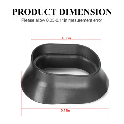 Rubber Intake Boots for Suzuki GSXR 600 750 (2004–2005)