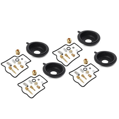 Set of 4 Carburetor Repair Kits for Kawasaki ZZR600D (1990–1992)