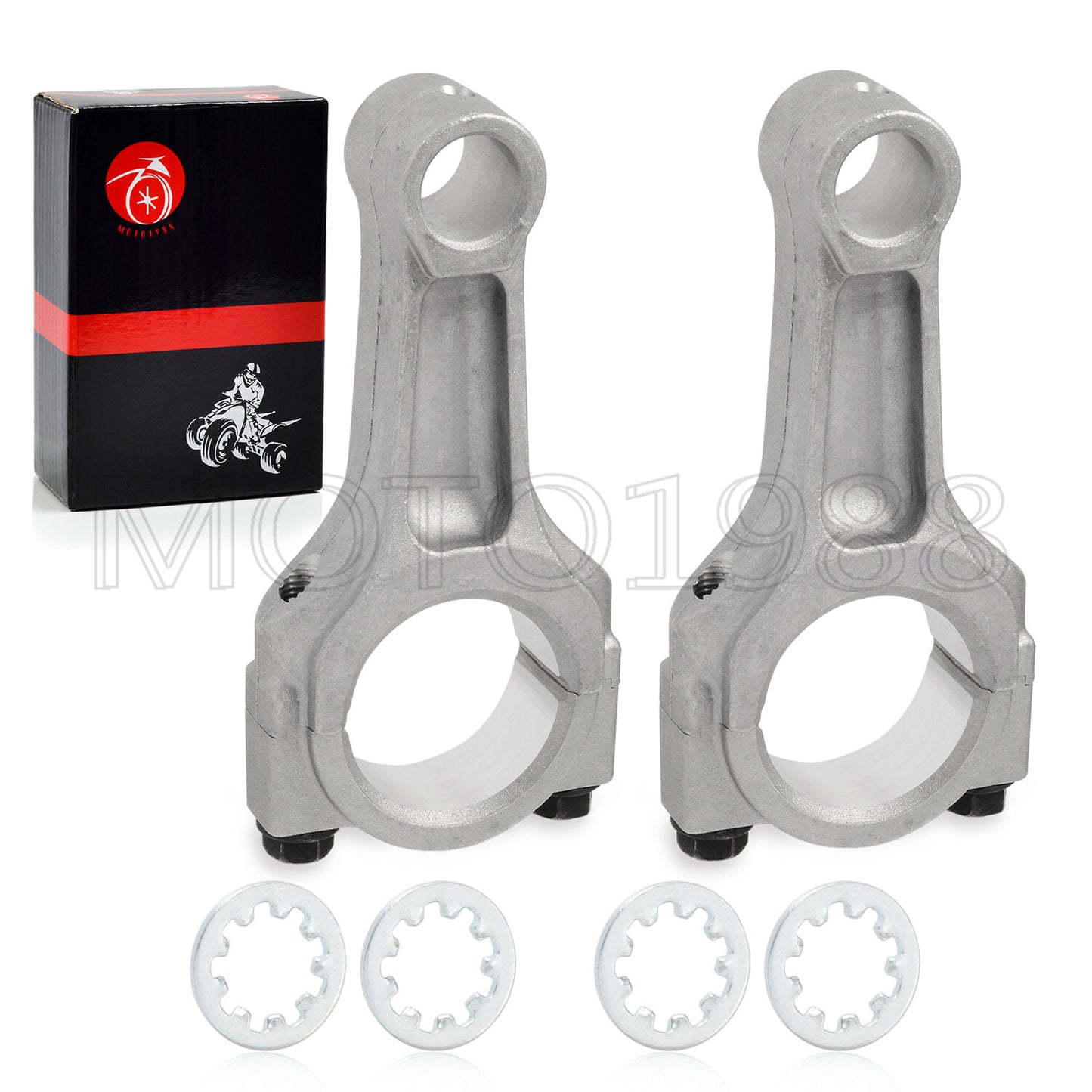2X Connecting Rods for EZGO Golf Cart Fuji Robin Engine (1991–2008)