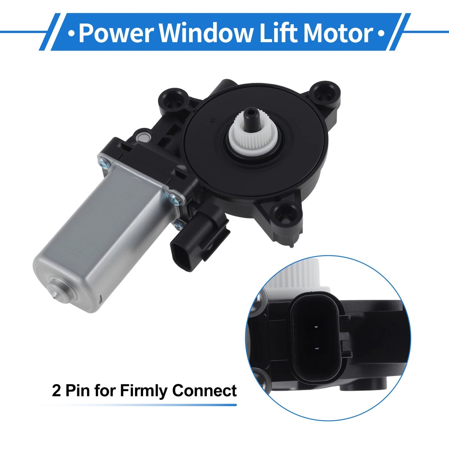 83460A7000 Rear Right Power Window Regulator Lift Motor for Kia Forte (2014–2018)