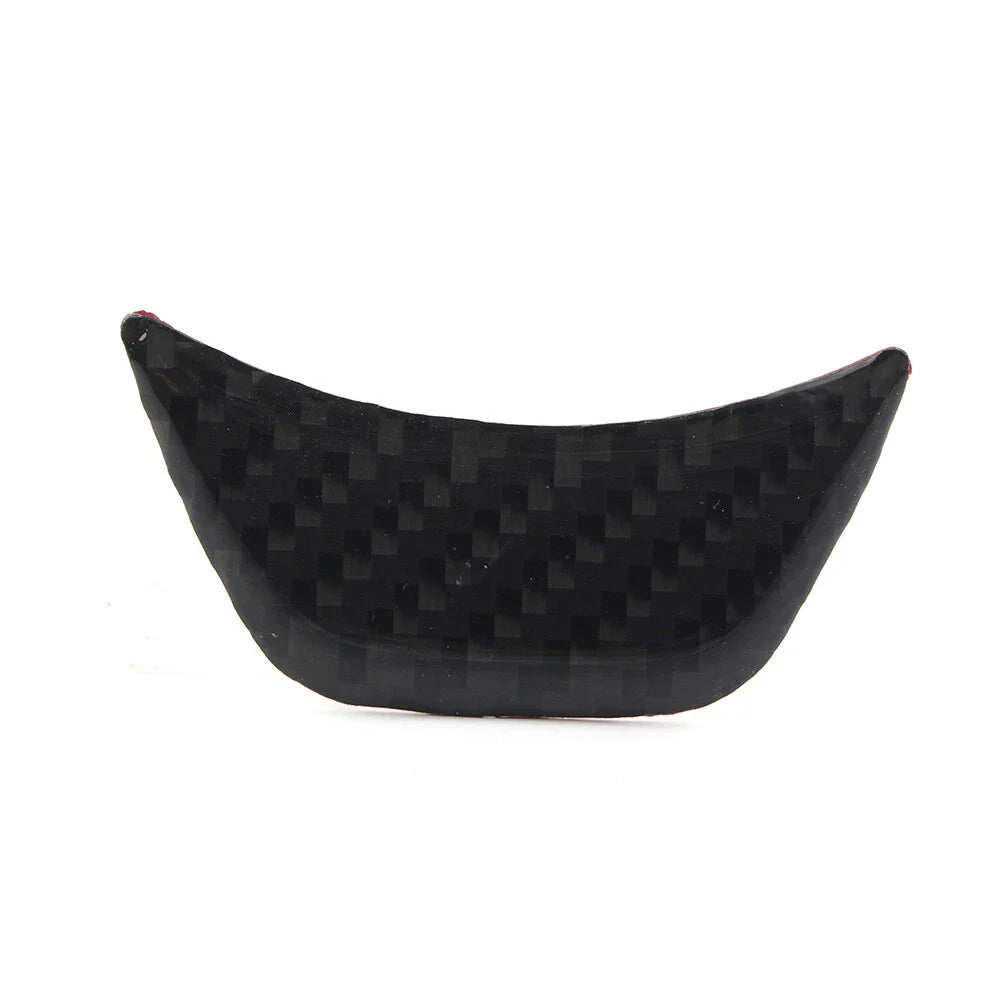 Carbon Fiber Steering Wheel Panel Cover Trim for Chevrolet Equinox (2017-2022)