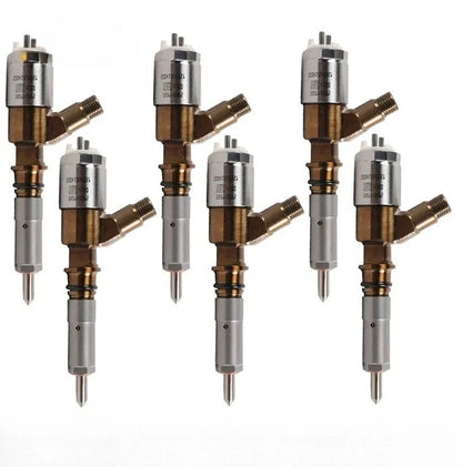 6PCS Fuel Injector for Caterpillar C6.4 320D (2006–2014)