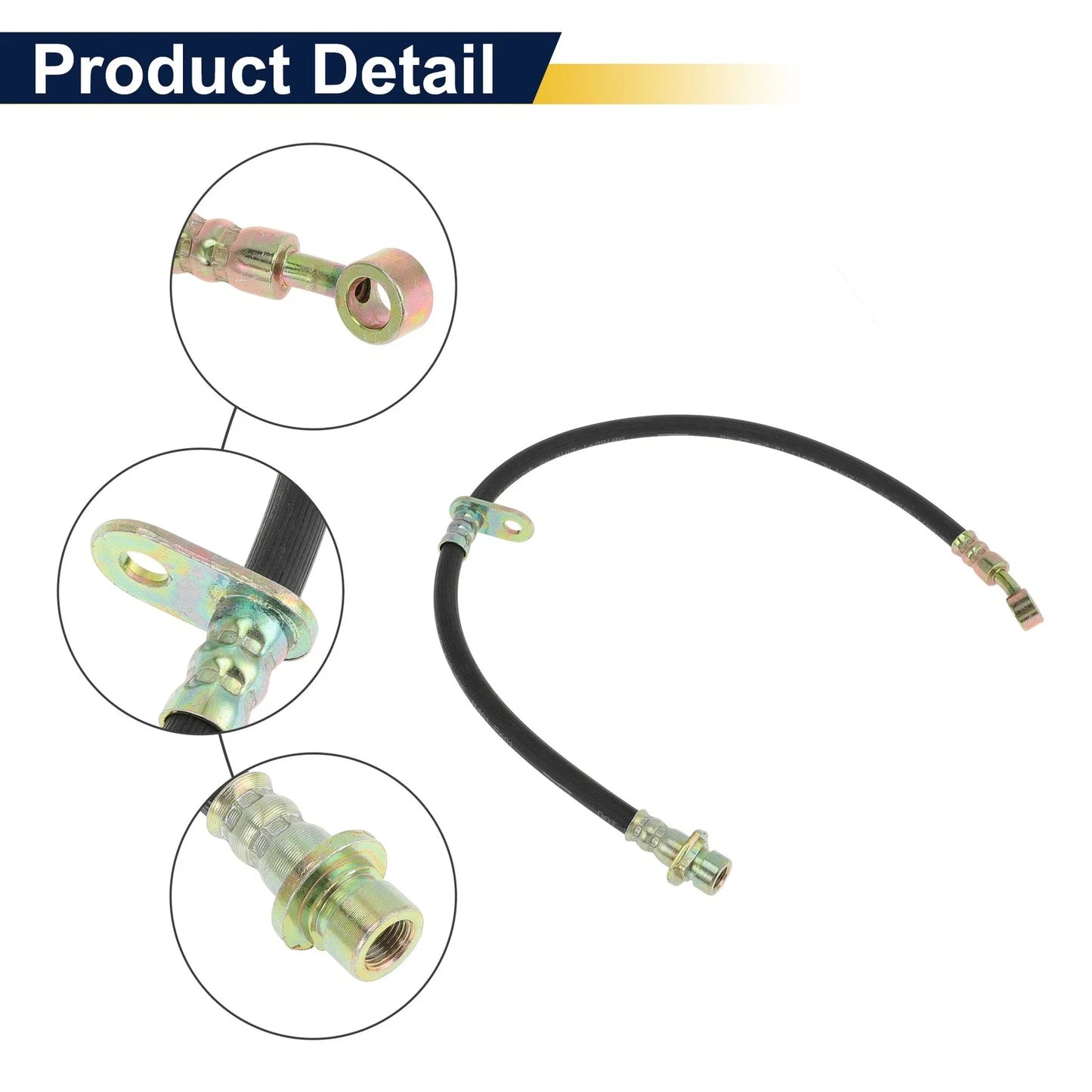 Front Left Brake Hose for Honda Accord (2013-2017) - Hydraulic Brake Line