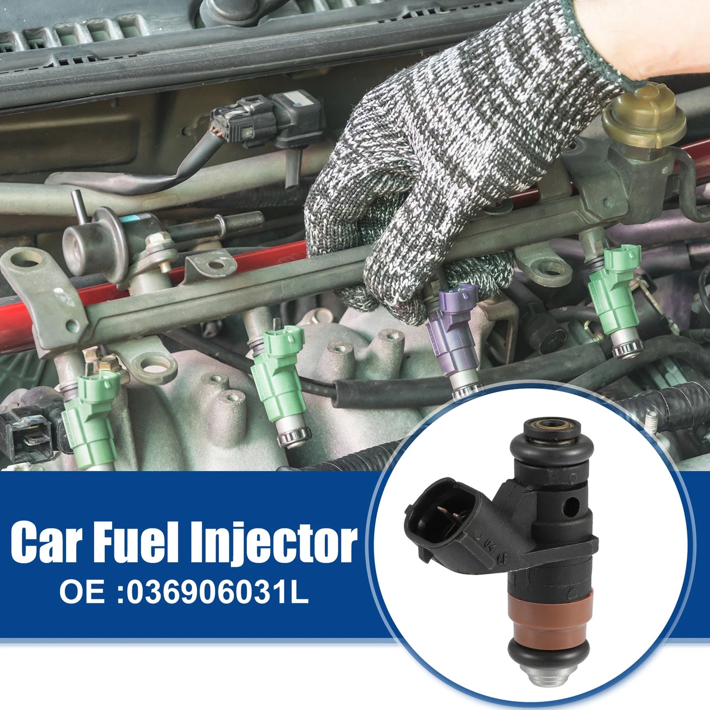 Fuel Injector Nozzle for VW Polo/Derby/Vento (1 pcs)