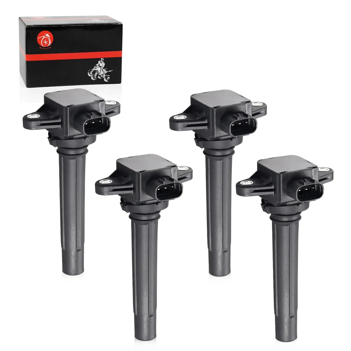 4 Pcs Ignition Coil for Yamaha 4-Stroke WaveRunner GP1800 R HO SVHO (2017–2023)
