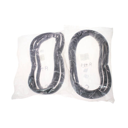 Set of 2 Front Door Weatherstrip Seals for Mitsubishi Colt Lancer (1979–1987)
