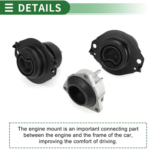 Engine Motor Trans Mount Set for Dodge Durango 3.6L (2011-2019)