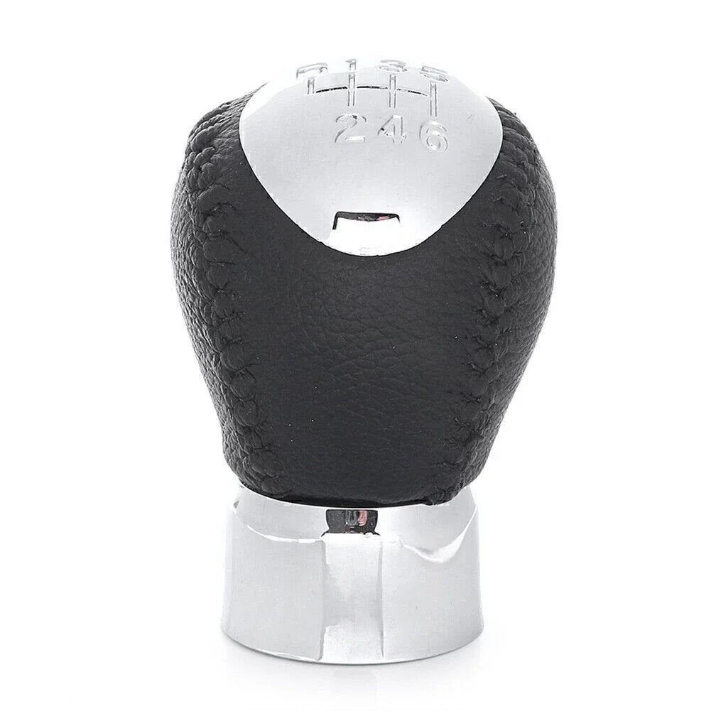Leather Rear Shift Knob Gear Manual Shifter 6 Speed for Mazda 3 5 6 CX-5