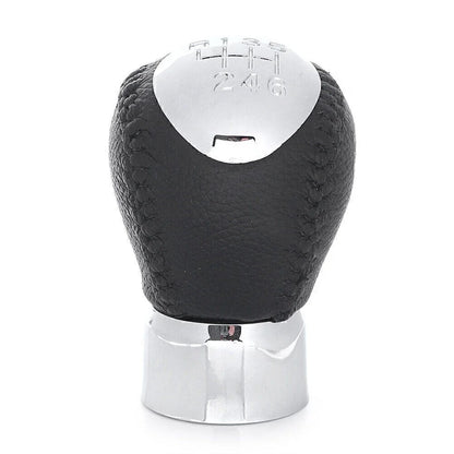 Leather Rear Shift Knob Gear Manual Shifter 6 Speed for Mazda 3 5 6 CX-5