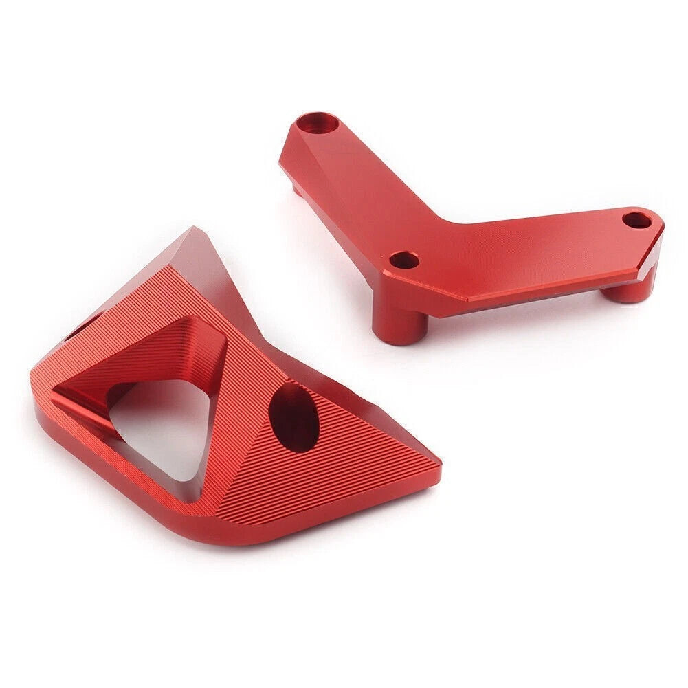2X CNC Engine Stator Case Cover for Kawasaki Z1000 (2010–2019) Z900 (2017–2019) Red