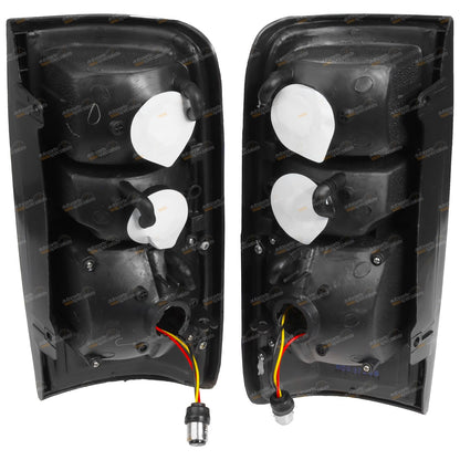 Clear LED Tail Lights for Toyota Land Cruiser (1990–1997) 80 Series
