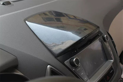 Carbon Fiber / Console Panel Cover / Hyundai Tucson (2010–2015)
