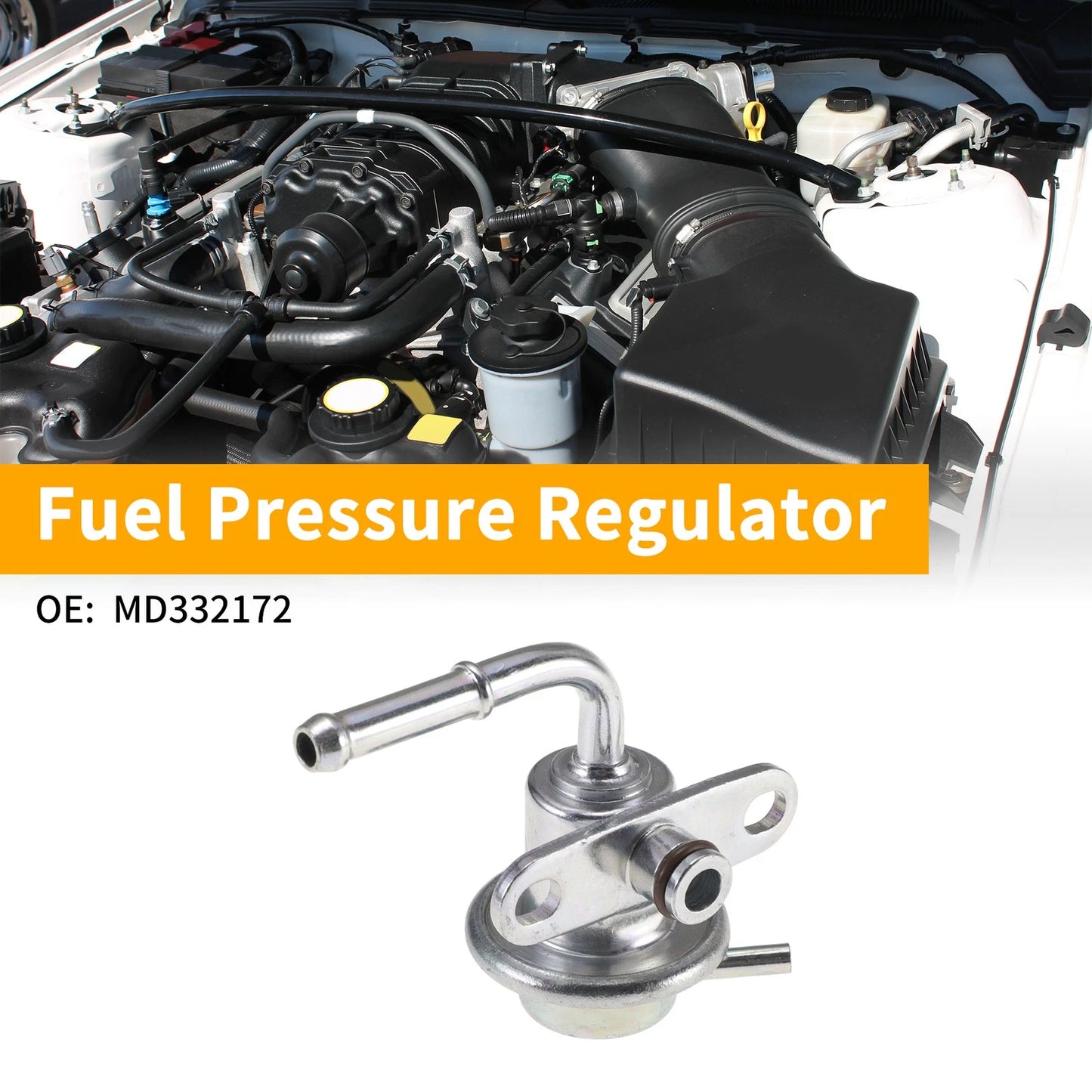 Fuel Pressure Regulator No.MD332172 for Mitsubishi Outlander (2003–2006)