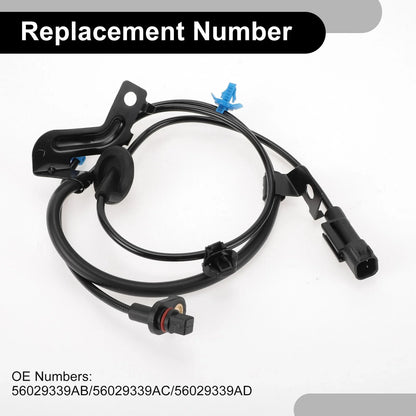 ABS Wheel Speed Sensor Kit for Dodge Avenger 2008-2014 1 x Rear Left