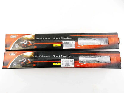 365mm JBS Orange/Chrome Shock Absorbers for Honda XL350K