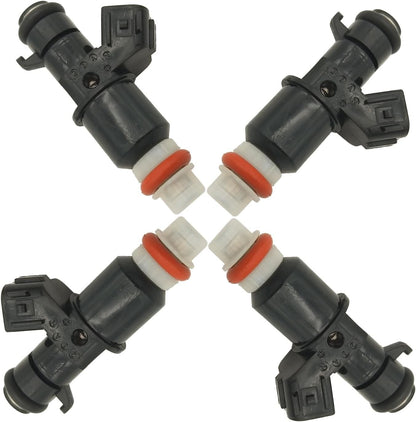 Set of 4 Fuel Injectors for Honda 225 HP 4 Stroke (2002–2005)