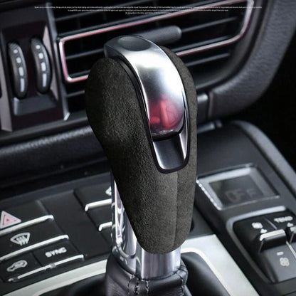 Alcantara / Gear Shift Knob Cover for Porsche Cayman (2006–2012)