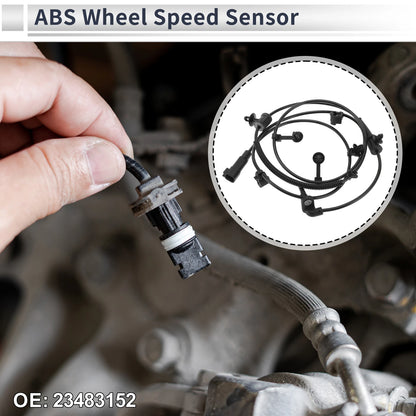ABS Wheel Speed Sensor No. 23483152 for Chevrolet Malibu (2013–2015) Rear Right